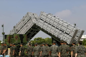 Taiwanese President Lai visits military camp in Taoyuan