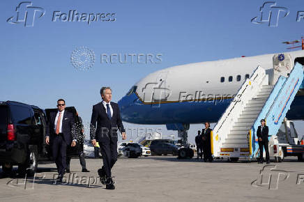 U.S. Secretary of State Antony Blinken visits Tel Aviv