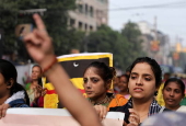 Mass rally in Kolkata to protest violence against women