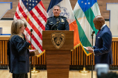 Jessica Tisch is sworn in as New York City Police Department Commissioner