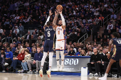 NBA: New Orleans Pelicans at New York Knicks