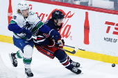 NHL: Vancouver Canucks at Winnipeg Jets