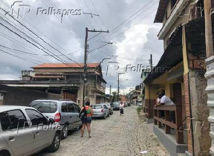 Rua onde o deputado Daniel Silveira morou na juventude, em Petrpolis (RJ)