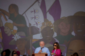 Lula anuncia retomada de programa de reforma agrria durante marcha das margaridas