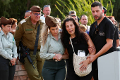 Funeral of Israeli soldier First Sergent Ido Broyer, in Nes Ziona