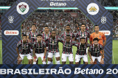 Partida entre Fluminense x Cricima pelo Campeonato Brasileiro