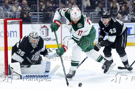 NHL: Minnesota Wild at Los Angeles Kings