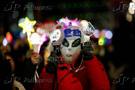 Protest for the impeachment of South Korean President Yoon Suk Yeol, in Seoul