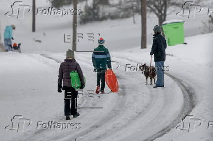 Snow and winter weather in Georgia