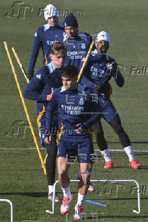 Entrenamiento del Real Madrid