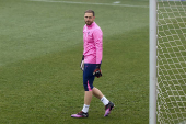 Entrenamiento del Atltico de Madrid