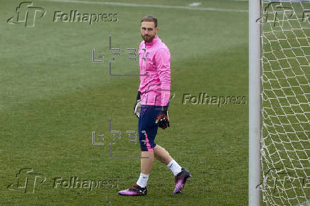 Entrenamiento del Atltico de Madrid