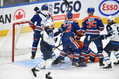 NHL: Winnipeg Jets at Edmonton Oilers