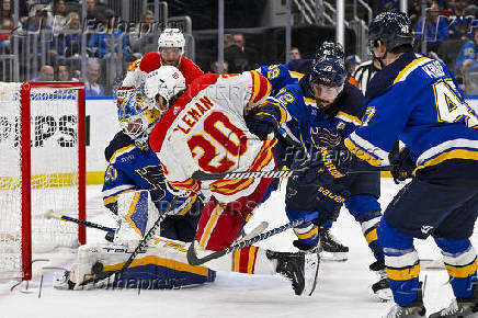 NHL: Calgary Flames at St. Louis Blues