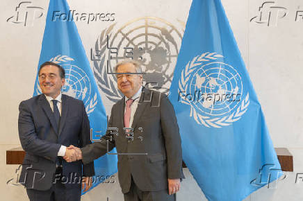 Antnio Guterres recibe al ministro de Exteriores espaol