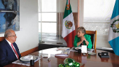 Canciller de Mxico se rene con su homlogo de Guatemala para tratar retos en migracin