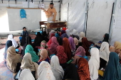 Afghan girls attend primary schools after summary holidays in Kandahar