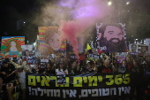 Protest in Tel Aviv calls for Gaza ceasefire, hostages release