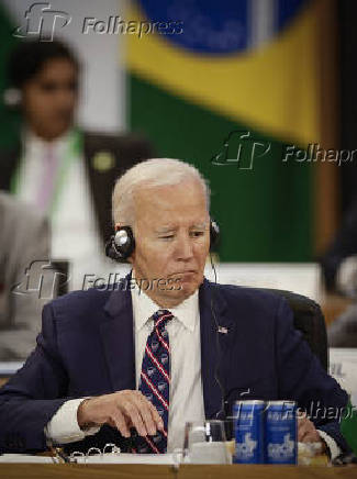 Presidente americano Joe Biden no segundo dia do G20