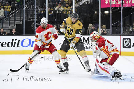 NHL: Calgary Flames at Vegas Golden Knights