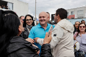 Presidential candidate Luisa Gonzalez of the Revolucion Ciudadana party launches her campaign for the February 2025 election, in Quito