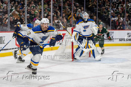 NHL: St. Louis Blues at Minnesota Wild