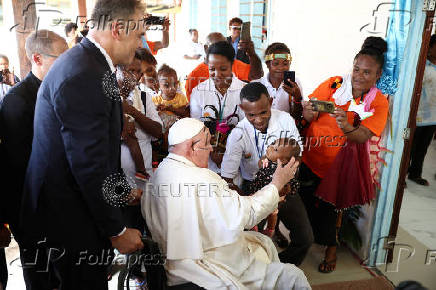 Pope Francis visits Papua New Guinea