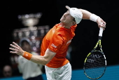 Davis Cup finals group A - The Netherlands vs Belgium