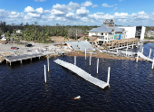 Aftermath of Hurricane Helene in Florida