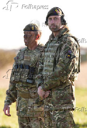 Prince of Wales visits Welsh Guards