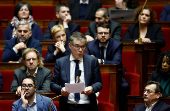 Questions to the government session at the National Assembly in Paris