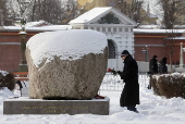 Russians mark one year since opposition leader Alexei Navalny's death