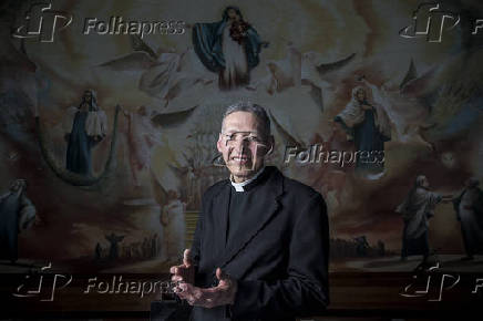 Retrato do Padre Marcelo Rossi no Santurio Me de Deus 