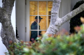 Biden leaves White House for Delaware