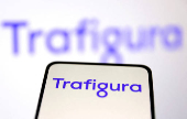 FILE PHOTO: Illustration shows Trafigura logo