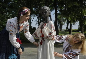 Ukrainian traditional Vyshyvanka Day in Kyiv