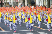 Desfile durante o Festival de Nagoya Matsuri, no Japo