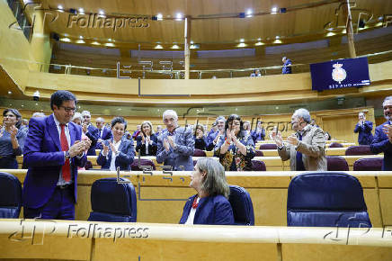 Teresa Ribera, comparece en el Senado para ofrecer sus explicaciones sobre la gestin de las inundaciones producidas por la dana