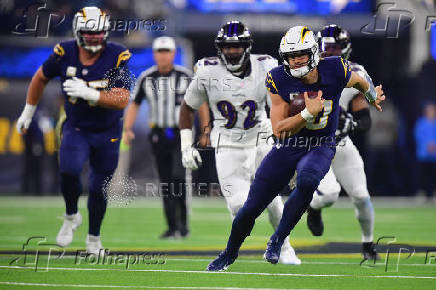 NFL: Baltimore Ravens at Los Angeles Chargers