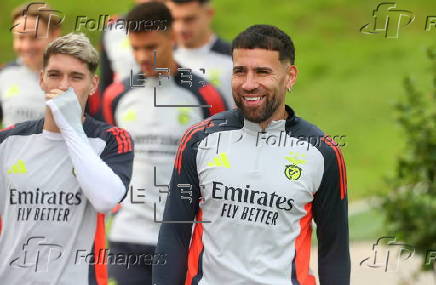 UEFA Champions League MD-1: Benfica training