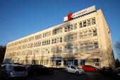 FILE PHOTO: Cd Projekt headquarters is pictured in Warsaw