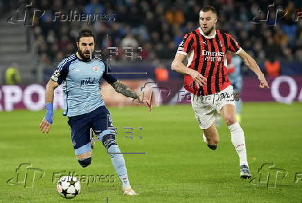 UEFA Champions League - Slovan Bratislava vs AC Milan