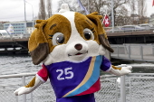 Unveiling of the UEFA Women's EURO 2025 mascot in Geneva