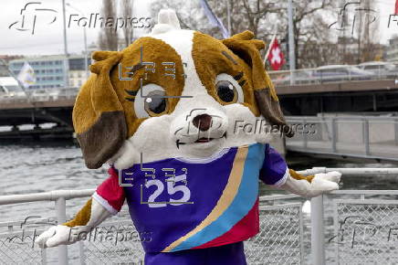 Unveiling of the UEFA Women's EURO 2025 mascot in Geneva