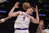 NBA: Portland Trail Blazers at Los Angeles Lakers