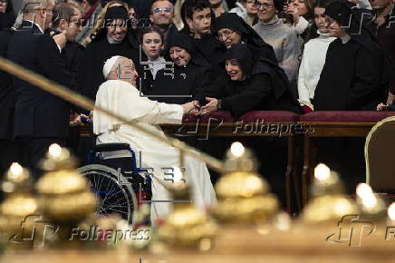 Pope Francis celebrates Holy Mass for Solemnity of the Epiphany of the Lord