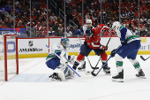 NHL: Vancouver Canucks at Washington Capitals