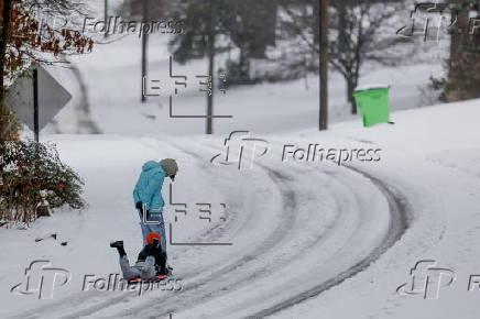 Snow and winter weather in Georgia