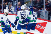 NHL: Vancouver Canucks at Winnipeg Jets