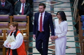 US President Trump attends National Prayer Service